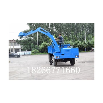 大型四不像車，大型爬山王，農(nóng)用拉土隨車挖掘機(jī)