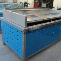 鑫辰循環(huán)水貝類展示臺 超市不銹鋼展臺，XC-C海鮮展臺