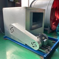 HTFC排煙風機箱，低噪聲柜式離心風機，消防通風離心風機箱