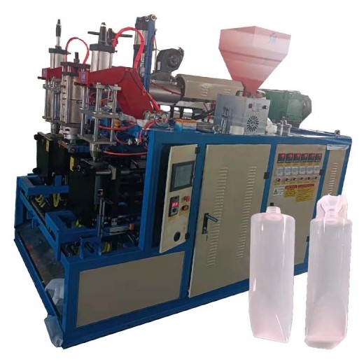 邯鄲黃油瓶 黃油管吹塑機吹瓶機55單模頭雙工位吹塑生產(chǎn)線