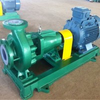 IHF型氟塑料離心泵，氟塑料化工泵，上海三利給您好產品