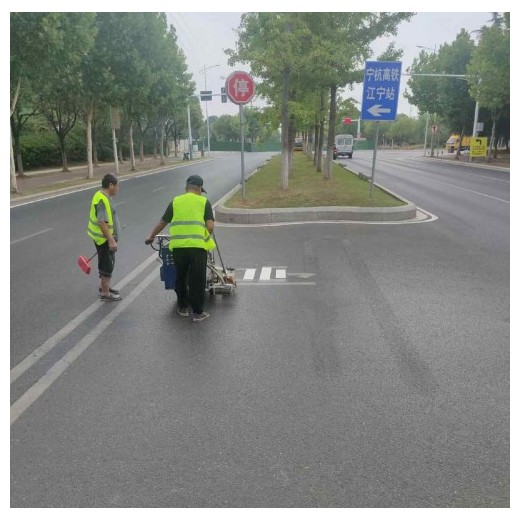 南京江寧區(qū)道路標(biāo)線劃線的單價-目賞交通工程施工隊(duì)